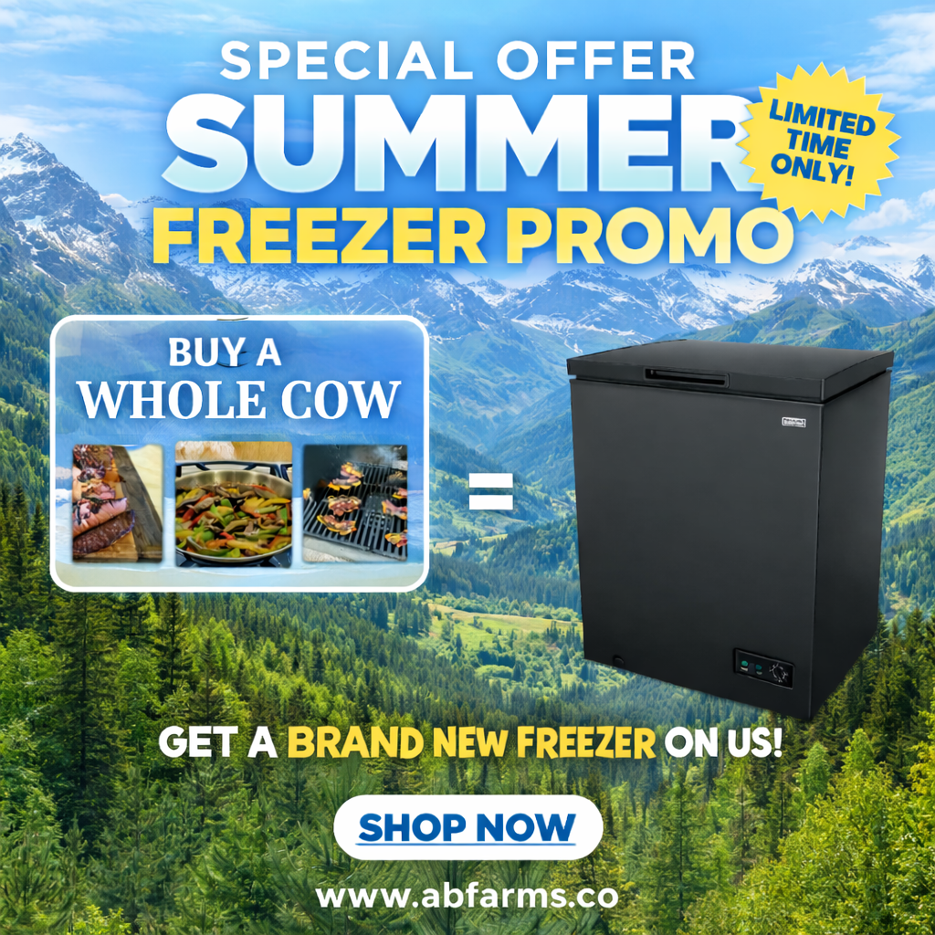 Whole Cow & Freezer Promo!