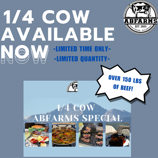ABFARMS 1/4 Cow Specials Bundle AVAILABLE NOW!